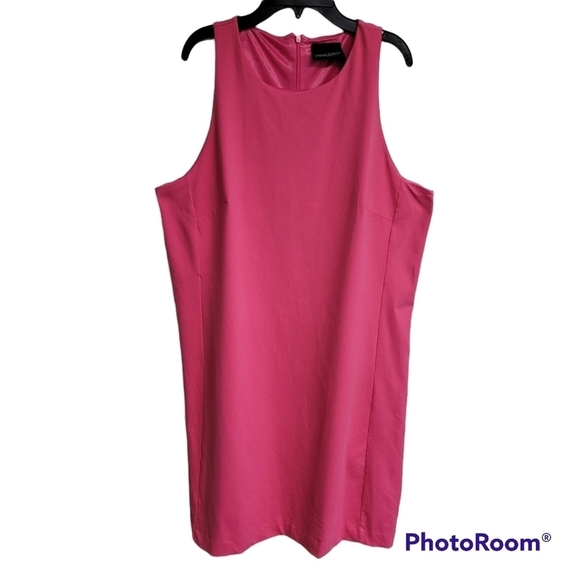 Cynthia Rowley Fuschia Pink Sleeveless Sheath Dress - Picture 1 of 7
